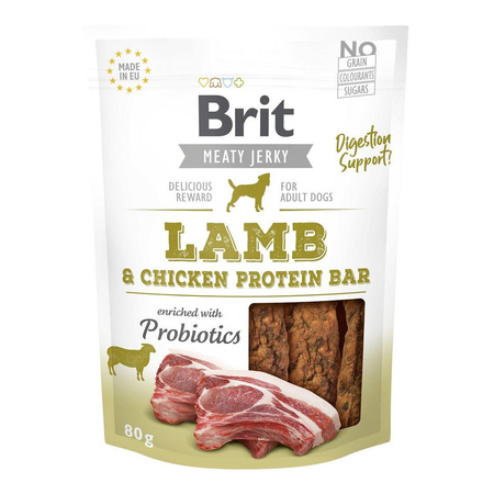 Brit Baton Proteinowy z Jagnięciny Przysmak Karma Uzupełniająca dla Psa 200g