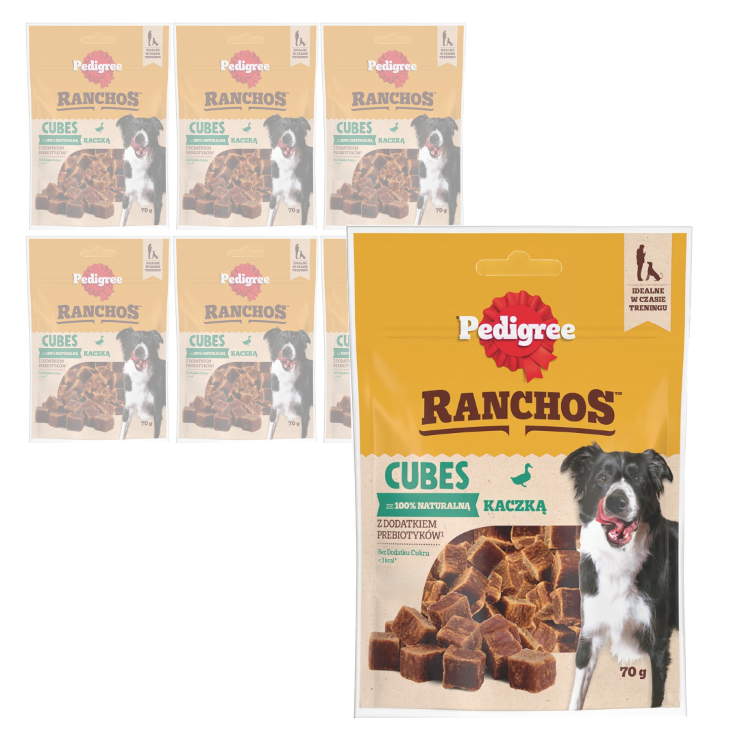 Pedigree Ranchos Cubes z Kaczką Przysmak Dla Psa