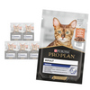 Purina Pro Plan Adult Indoor 6x85g Mokra Karma Dla Kotów Niewychodzących z Łososiem w Sosie