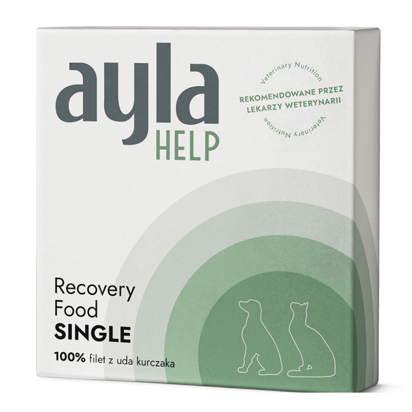 Ayla Help Recovery Food Single Liofilizowany Przysmak Dla Psów I Kotów Filet Z Uda Kurczaka