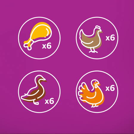 Whiskas Adult Drobiowa Uczta Saszetki 24x85g Mokra Karma Dla Dorosłych Kotów w Sosie