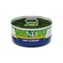 N&D Cat Prime Lamb & Blueberry 70g Mokra Karma Dla Kota Jagnięcina I Borówka