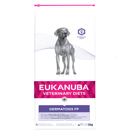 EUKANUBA Dermatosis FP Adult z Rybą i Ziemniakami 12kg Sucha Karma Dla Dorosłych Psów Wszystkich Ras