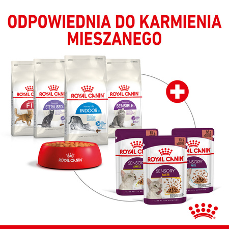 ROYAL CANIN Sensory Smell Gravy 85g Mokra Karma Dla Kotów Wybrednych