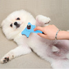 Samoczyszcząca Szczotka Dla Psa Kota Niebieska