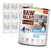 Raw Paleo Adult Monoprotein Light 12x800g Bezzbożowa Mokra Karma z Dorszem Dla Psów z Tendencją Do Nadwagi