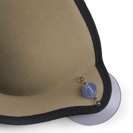 Legowisko dla kota na szybę na przyssawkach hamak kolor BEŻOWY