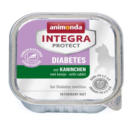 Animonda Integra Protect Diabetes 16x100g Mokra Karma Mix Smaków Dla Kota z Cukrzycą