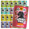 Dobry Pies 24x400g Mokra Karma Dla Dorosłych Psów Wszystkich Ras Mix 6 Smaków