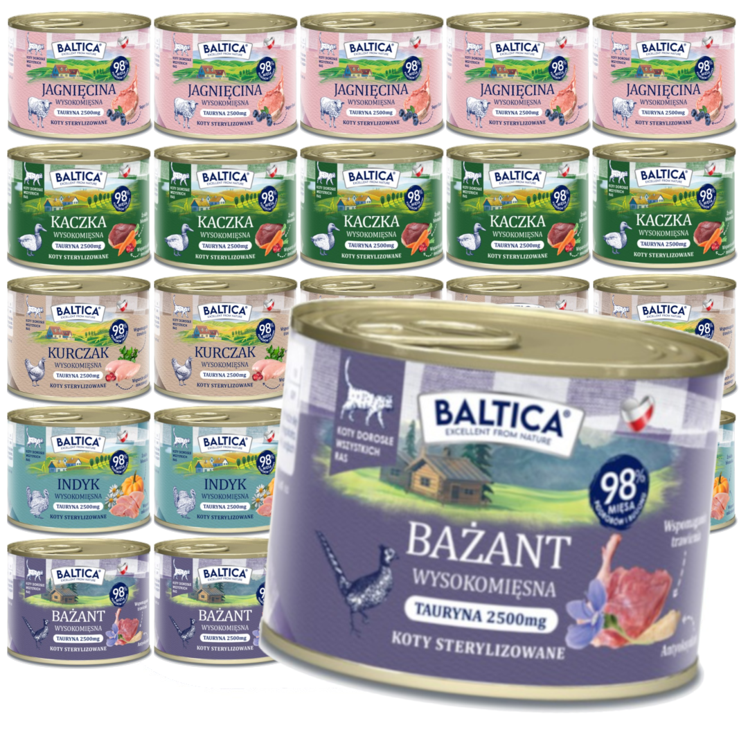 Baltica Smaki Regionów Kot Dorosły Mix Smaków