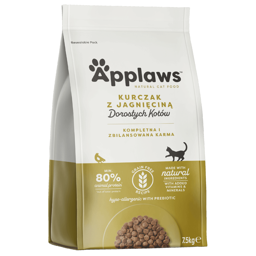 Applaws Cat Bezzbożowa Sucha Karma Dla Kota Z Kurczakiem I Jagnięciną
