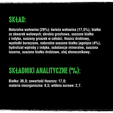 CRAVE Jagnięcina z Wołowiną 2.8 kg sucha karma dla psów, BEZ ZBÓŻ, BEZ KURCZAKA