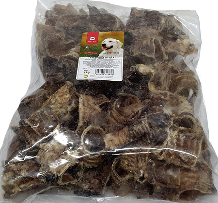 MACED TCHAWICA KRĄŻKI 1KG  WOŁOWA SUSZONA CIĘTA