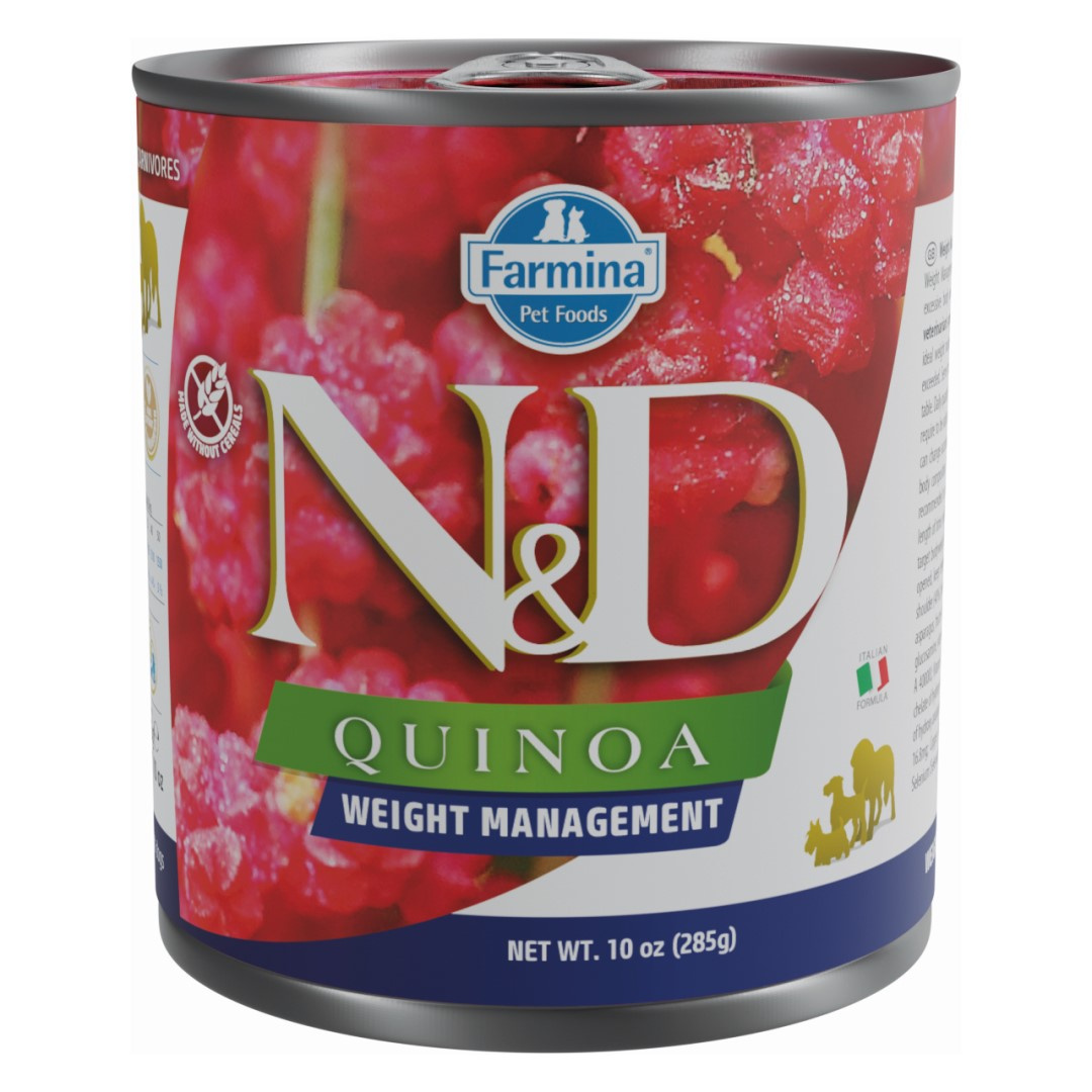 Farmina N&D Dog Quinoa Weight Management Mokra Karma z Jagnięciną Dla Psa Redukcja Masy Ciała