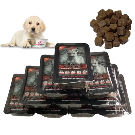 Alpha Spirit Puppies 10x 200g - Pełnoporcjowa Sucha Miękka Karma dla Szczeniąt