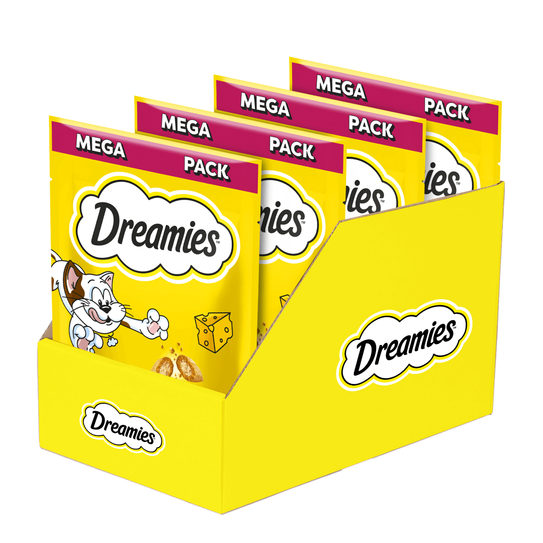 Dreamies z Pysznym Serem Mega Pack Przysmaki dla kota
