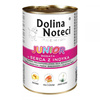 Dolina Noteci Premium Junior 12x400g Mokra Karma Dla Szczeniąt Żołądki z Kurczaka Serca Indyka