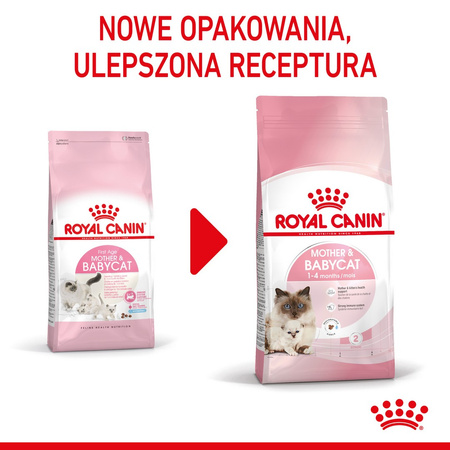 Royal Canin Mother&babycat 2kg Karma Sucha Dla Kotek W Okresie Ciąży, Laktacji I Kociąt