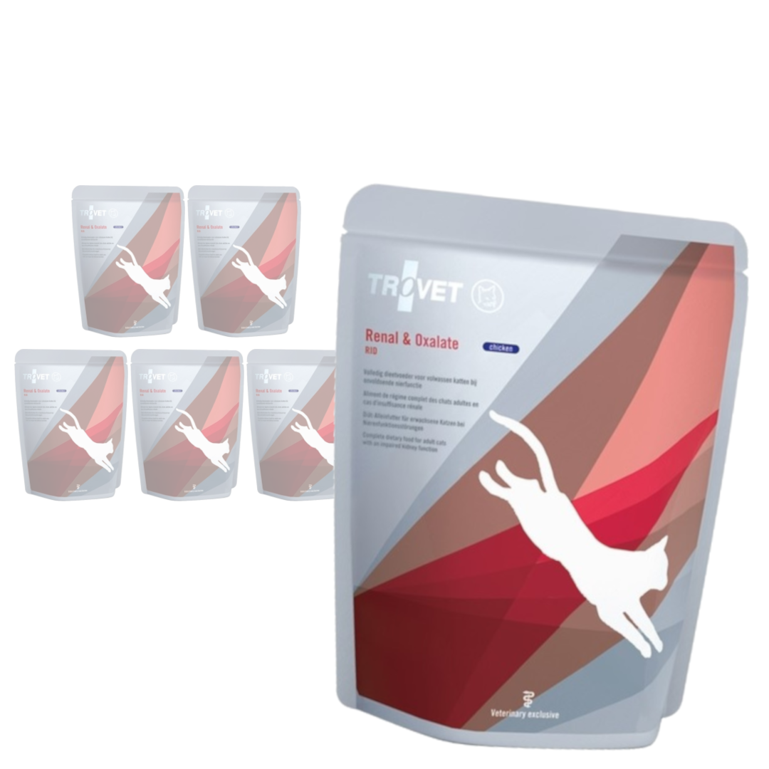 Trovet Renal & Oxalate RID Dietetyczna Mokra Karma z Kurczakiem Dla Kotów