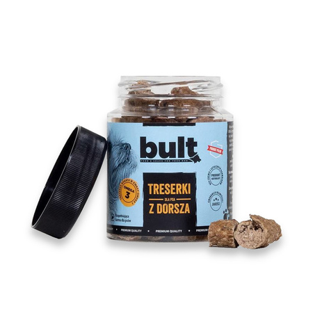 BULT Treserki z dorsza 120g naturalny przysmak dla psa