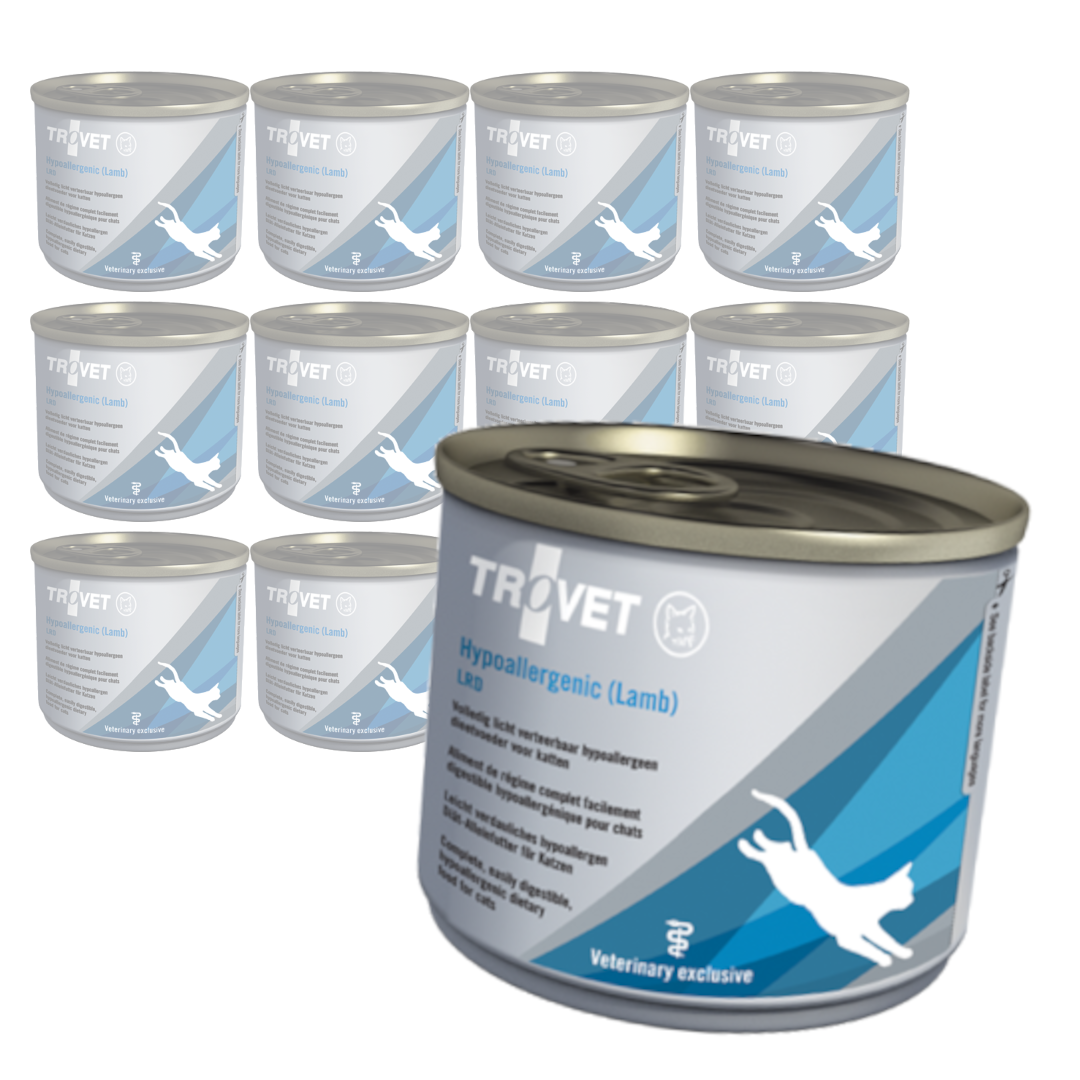 Trovet Hypoallergenic LRD Lekkostrawna Mokra Karma Dietetyczna z Jagnięciną Dla Kotów