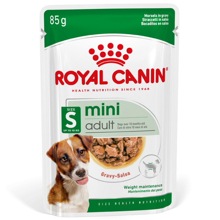 Royal Canin SHN Mini Adult 6x85g Karma Mokra W Sosie Dla Psów Dorosłych Ras Małych