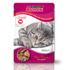 Super Benek Adult 12x100g Wołowina Sos Mokra Karma dla Kotów w Saszetce, 74% mięsa