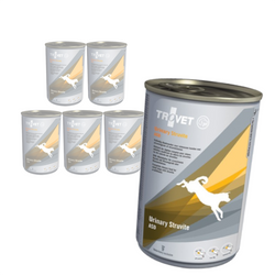 Trovet Urinary Struvite ASD 6x400g Mokra Karma Dla Dorosłych Psów Z Kamicą Nerkową
