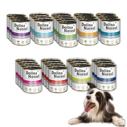 Dolina Noteci Premium 30x800g Mix Smaków Bez Kurczaka Mokra Karma Dla Psa