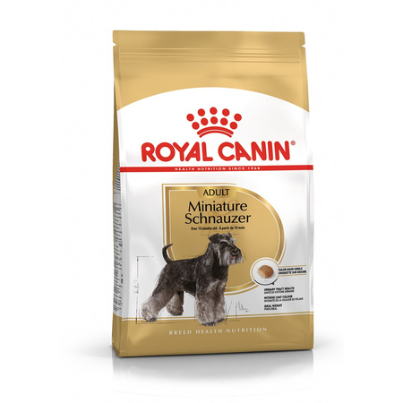 ROYAL CANIN Breed Health Nutrition ADULT MINIATURE SCHNAUZER 7.5kg sucha karma dla psów rasy sznaucer