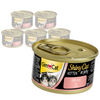 GimCat ShinyCat Kitten Mokra Karma Dla Kociąt Z Kurczakiem W Galaretce 6x70g
