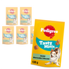 Pedigree Tasty Minis Chewy Cubes Z Kurczakiem 6x130g Przysmak dla psa
