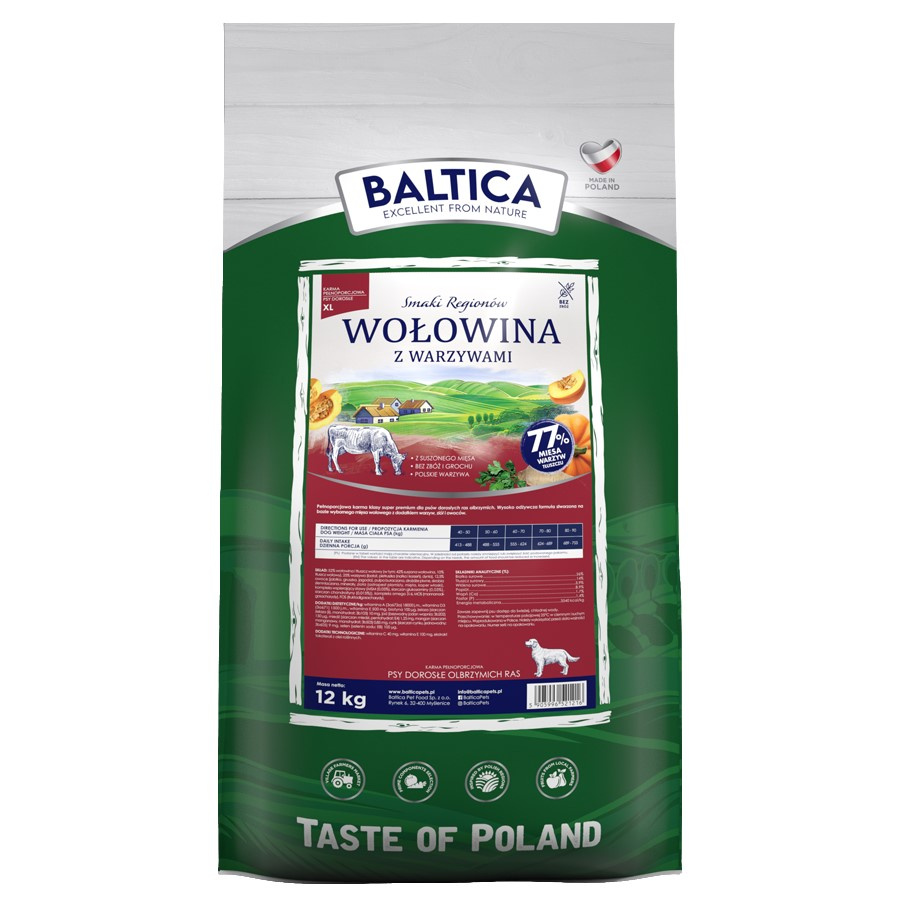 Baltica Adult Sucha Karma Dla Psów Olbrzymich Ras