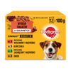 Pedigree Saszetka 12x100g Mokra Karma W Galaretce Dla Psa Wołowina, Kurczak, Jagnięcina, Drób