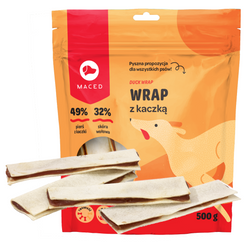 MACED CHIPS Z KACZKĄ 500g GRYZAK PRZYSMAK DLA PSA