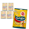 Pedigree Tasty Minis 6x155g z wołowiną Przysmak dla psa (Mini Tasty bites chewy slices) Zestaw