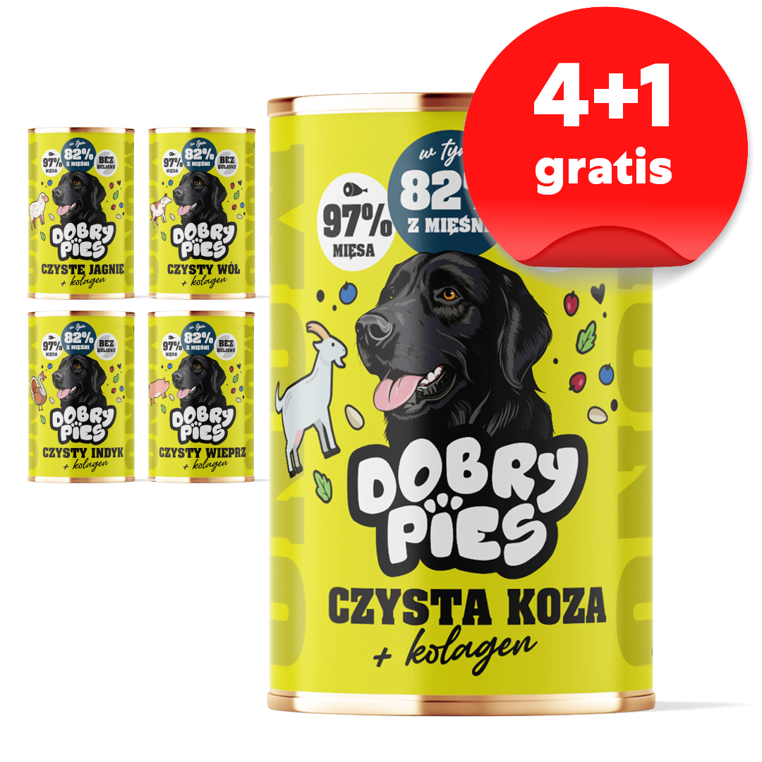 Dobry Pies Mono Indyk Monoproteinowa Mokra Karma Dla Dorosłych Psów Z Indykiem I Kolagenem