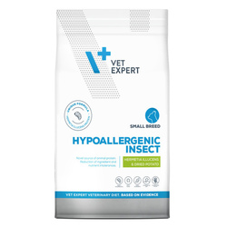 VetExpert Veterinary Diet Hypoallergenic Insect 8kg Hipoalergiczna Sucha Karma Dla Psów Małych Ras z Owadami