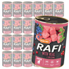 Rafi 24x400g Bezzbożowa Mokra Karma Dla Szczeniąt z Cielęciną