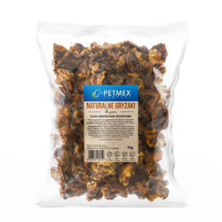 Petmex Ucho Wieprzowe Środkowe Naturalny Przysmak Gryzak Dla Psa 1kg