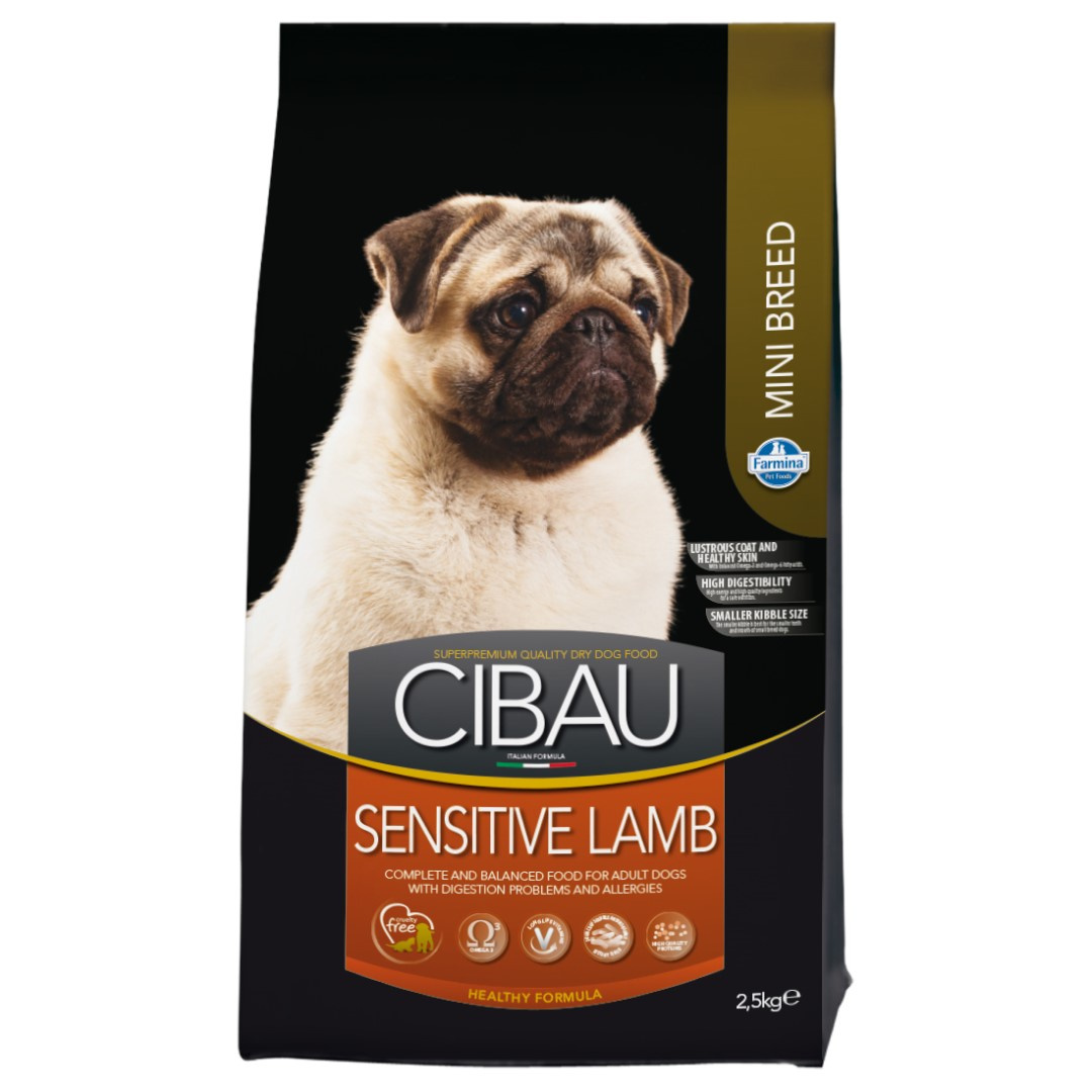 Farmina Cibau Sensitive Lamb Mini Sucha Karma Dla Dorosłych Psów Ras Małych