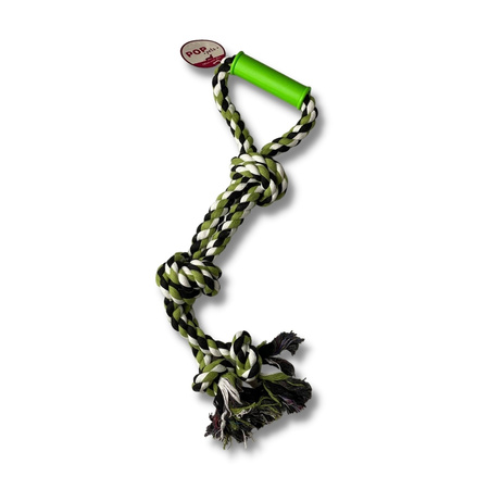 Zabawka Sznurek Szarpak Gryzak Dla Psa z dwoma końcówkami 50cm MIX KOLORÓW