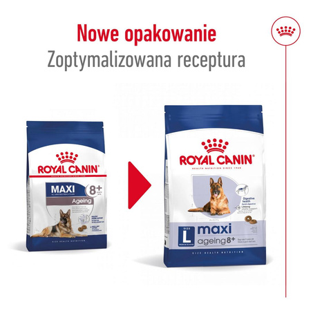 Royal Canin SHN Maxi Adult 8+ 15kg Karma Sucha Dla Psów Dojrzałych Po 8 Roku Życia Ras Dużych