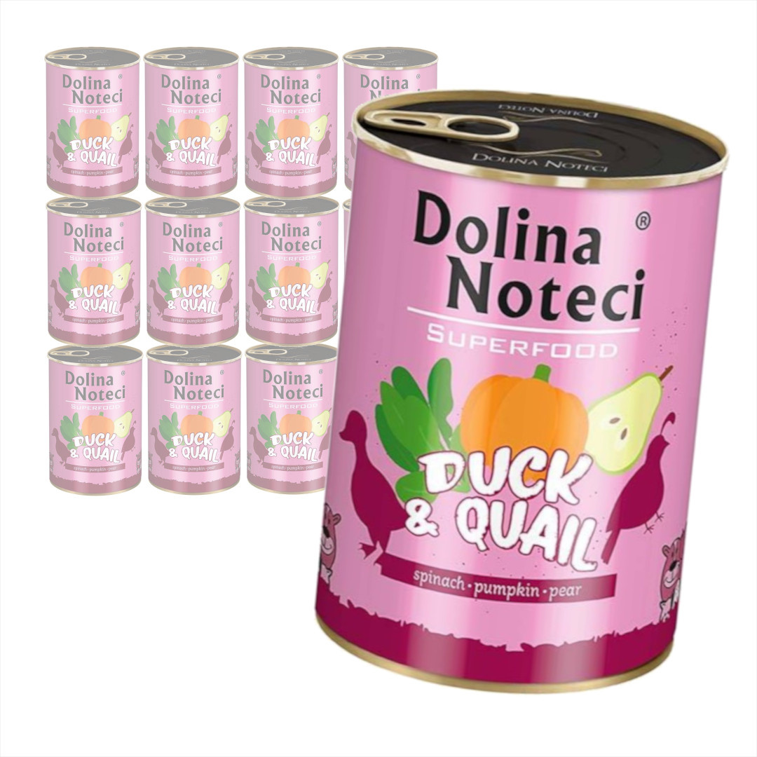 Dolina Noteci Superfood Kaczka Z Przepiórką