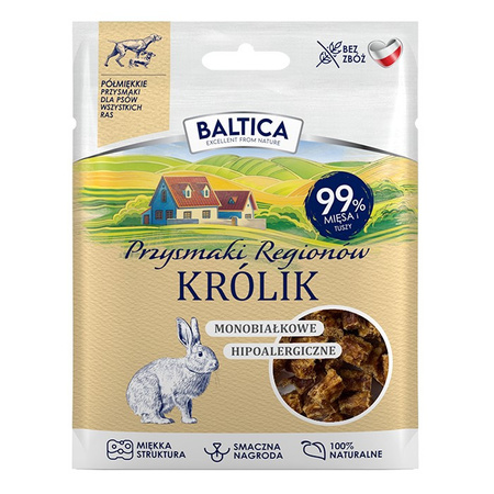 Baltica 6x30g Półmiękki Naturalny Hipoalergiczny Przysmak Treningowy Dla Psa Mix 6 Smaków