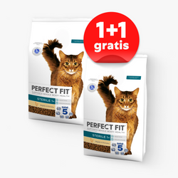 Perfect Fit Sterile 14kg Sucha Karma Dla Kotów Sterylizowanych Z Kurczakiem 7kg+7kg GRATIS