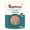 Applaws Cat Mokra Karma Dla Kota 3x70g Filet z Tuńczyka z Makrelą w Galaretce