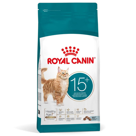 Royal Canin Ageing 15+ Karma Sucha 2kg Dla Kotów Dojrzałych Powyżej 15 Roku Życia