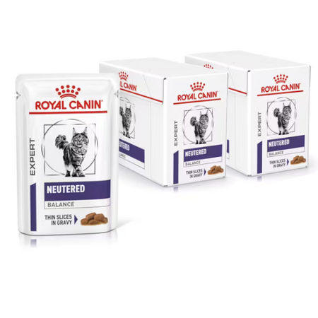 Royal Canin Veterinary Neutered Balance 24x85g Mokra Karma Dla Kotów Po Sterylizacji Lub Z Tendencją Do Nadwagi W Sosie