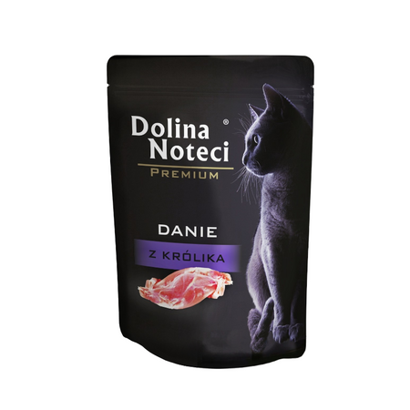Dolina Noteci Karma Mokra Dla Kotów Mix 5 Smaków Danie z Wołowiny Tuńczyka Kaczki Królika i Dorsza 10x85g